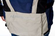 Textile motorcycle jacket ADRENALINE CAMELEON 2.0 BEIGE/NAVY