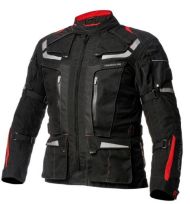 Textile motorcycle jacket ADRENALINE CAMELEON 2.0 BLACK/FLUO