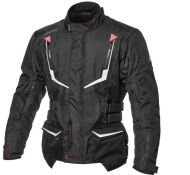 Textile motorcycle jacket ADRENALINE CHICAGO 2.0 BLACK