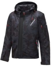 Textile motorcycle jacket ADRENALINE FREEDOM BLACK/CAMO