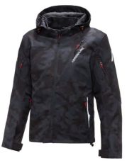 Textile motorcycle jacket ADRENALINE FREEDOM BLACK/CAMO