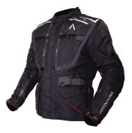 Textile motorcycle jacket ADRENALINE ORION BLACK