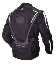 Textile motorcycle jacket ADRENALINE ORION BLACK