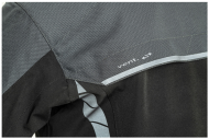 Lindstrands Bydalen Black/Steel Gray textile motorcycle jacket
