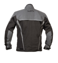 Lindstrands Bydalen Black/Steel Gray textile motorcycle jacket