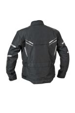 Lindstrands Lomsen Black textile motorcycle jacket