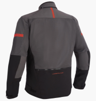 Lindstrands Rexbo V2 Gray Black textile motorcycle jacket