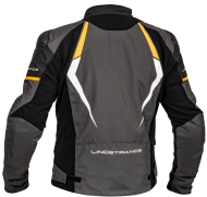Lindstrands Sandvik Textile Motorcycle Jacket Black/Orange