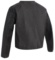 Lindstrands Sylarna Black/Light Gray textile motorcycle jacket