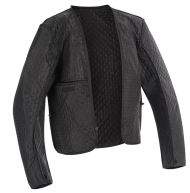 Lindstrands Sylarna Black/Light Gray textile motorcycle jacket