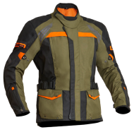 Lindstrands Transtrands Green/Orange textile motorcycle jacket