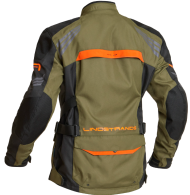Lindstrands Transtrands Green/Orange textile motorcycle jacket
