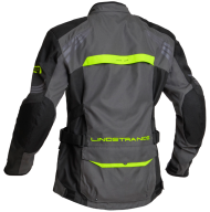 Lindstrands Transtrands Grey/Yellow textile motorcycle jacket
