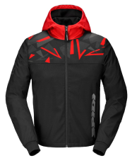 Текстилно мото яке SPIDI HOODIE EVO SPORT RED