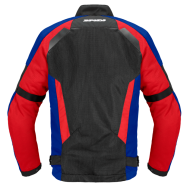 Текстилно мото яке SPIDI TEK NET BLACK/RED/BLUE