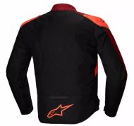 Geacă textilă ALPINESTARS T-JAWS V4 WATERPROOF BLACK/RED FLUO