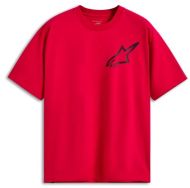 T-shirt ALPINESTARS SS CSF OVERSIZED ONE RED