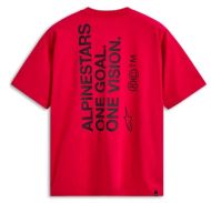 T-shirt ALPINESTARS SS CSF OVERSIZED ONE RED
