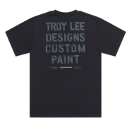 Tricou TROY LEE DESIGNS Paint Shop - Negru