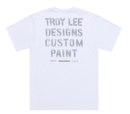 Tricou TROY LEE DESIGNS Paint Shop - Alb