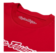 Tricou TROY LEE DESIGNS Signature - Roșu Echipă