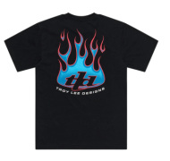 Tricou TROY LEE DESIGNS Torched - Negru