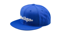 Șapcă TROY LEE DESIGNS Flat Bill Snapback Signature - ALBASTRU