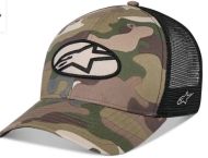 Șapcă ALPINESTARS CRV BILL TRUCK OBLIQUE CAMO/VERDE