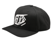 TROY LEE DESIGNS Curved Snapback Stamp Hat - BLACK