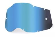 Goggle plate 100% GEN2 RACECRAFT2; ACCURI2; STRATA2 - blue mirror