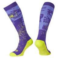 Șosete pentru copii O'NEAL PRO MX PAINT PURPLE/NEON YELLOW V.27