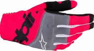 Mănuși motocross ALPINESTARS MX TECHSTAR NEGRU/ROZ
