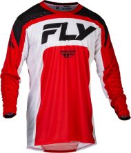 Motocross shirt FLY RACING Lite- Red/White/Black