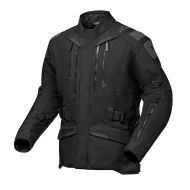 4-season touring motorcycle jacket Modeka Striker III Black