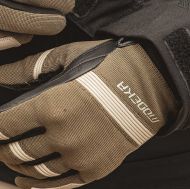 Spring-summer gloves Modeka Sukaya Sand/Khaki