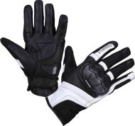 Motorcycle gloves Modeka Miako AIr Black/White
