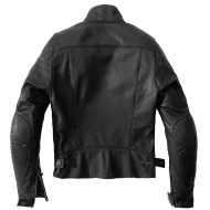Women's leather motorcycle jacket SPIDI VINTAGE Black