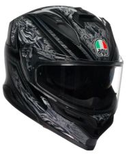 Helmet K7 MPLK DAMASCUS BLACK/SILVER
