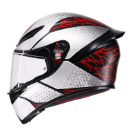 Motorcycle helmet AGV K1 S SPEEDARMOR MATT BLACK/GREY/RED