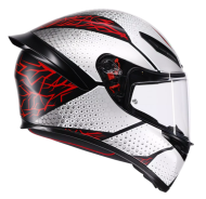 Motorcycle helmet AGV K1 S SPEEDARMOR MATT BLACK/GREY/RED