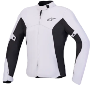 Women's summer motorcycle jacket ALPINESTARS STELLA C-1 Waterproof ICE GRAY/BLACK