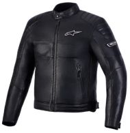 Leather jacket ALPINESTARS REVERN LEATHER BLACK