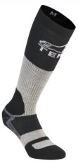 Șosete ALPINESTARS AT 8 MERINO GRI/NEGRU