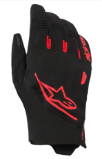 Gloves ALPINESTARS FASTER V3 Plasma Drystar® BLACK/RED FLUO