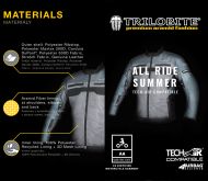 Women's summer jacket TRILOBITE 2093 All ride summer Tech-Air