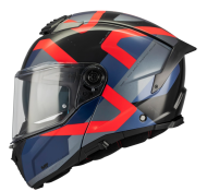 Flip-up helmet MT ATOM 2 SV DEXTER B15 GLOSS