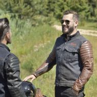 Motorcycle jacket Trilobite 964 Acid Scrambler DENIM BLACK