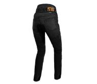 Дамски мото дънки TRILOBITE PARADO DOUBLELAYER SLIM FIT BLACK AAA(A) LEVEL 2