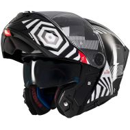 MT ATOM 2 STRANGE B2 flip-up helmet