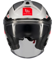 Scooter helmet MT COSMO SV SILENCE A2 GRAY GLOSS
